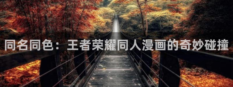韩漫漫画全集免费：同名同色：王者荣耀同人漫画的奇妙碰撞