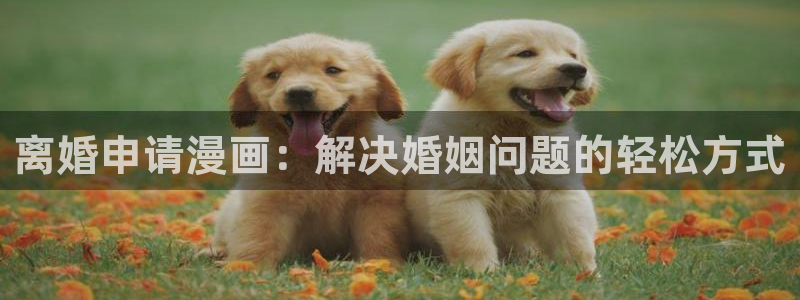 虎视眈眈韩漫免费观看：离婚申请漫画：解决婚姻问题的轻松方式
