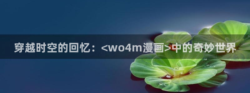 歪歪韩漫无羞遮漫：穿越时空的回忆：<wo4m漫画>中的奇妙世界
